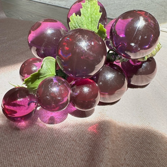 Decorative Glass Grape Cluster - Picture 6 of 10